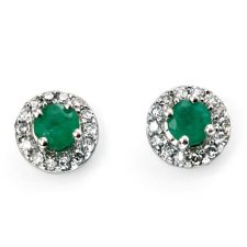Emerald earrings