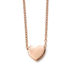 rose gold heart jewellery
