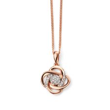rose gold necklace